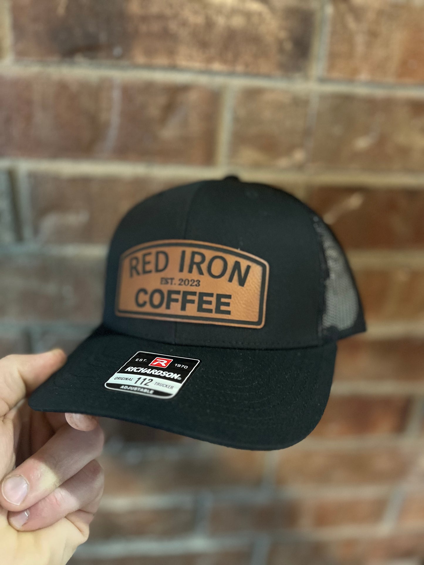 Red Iron Coffee Richardson 112 Hat - Black